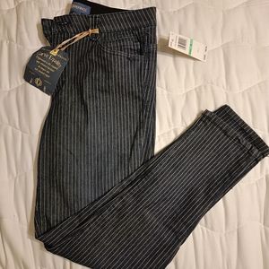 High Rise Ankle Length Jean Leggings